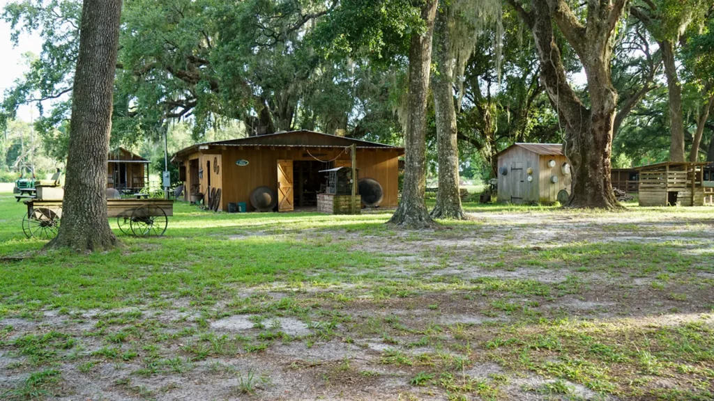 Rucker Ranch Open Area With Buildings